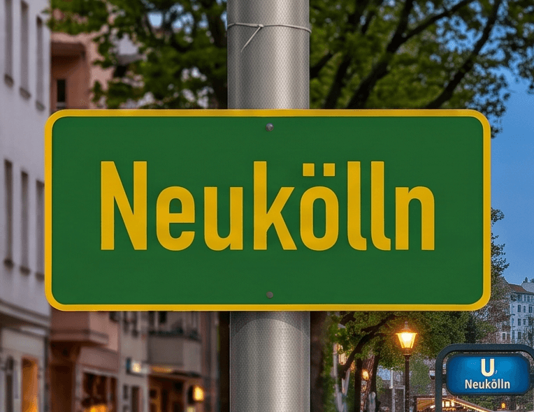 Sicherheitsdienst berlin neukölln esg solution hero bild straßenschild